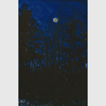 Moon Across Fishing Creek