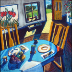 Blue Table for 2